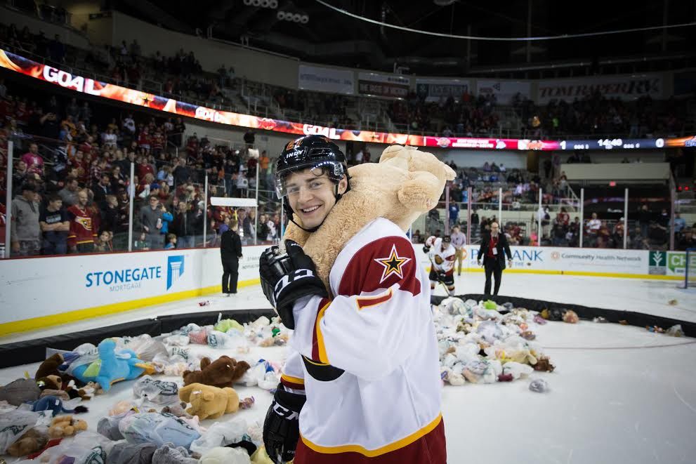Indy Fuel hosts Teddy Bear Toss to benefit Indy kids